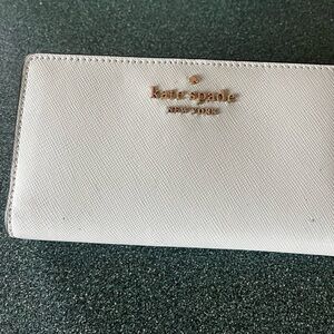 Kate Spade mint green wallet also has matching purse wallet was used once